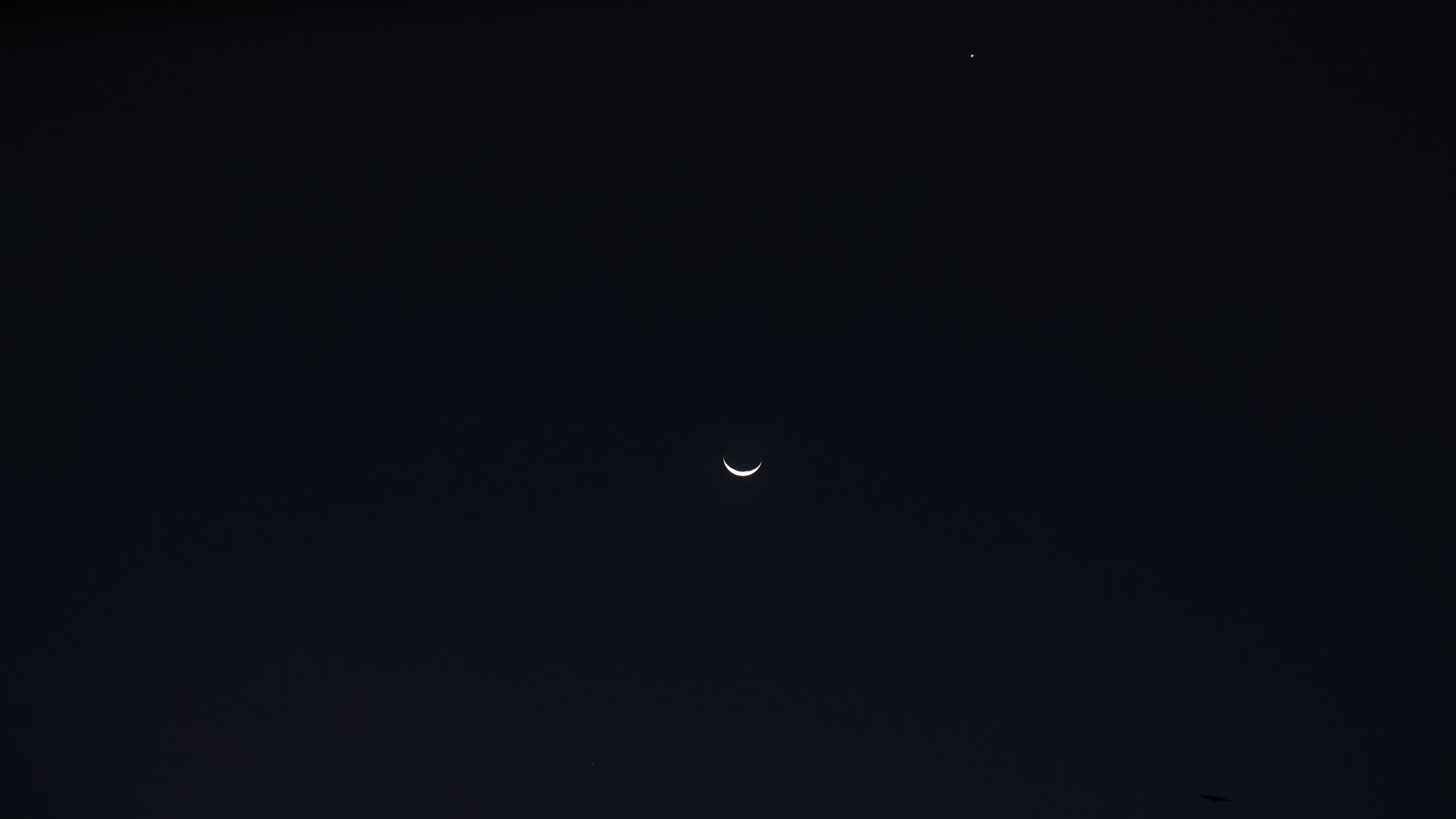 MOON AND SKY